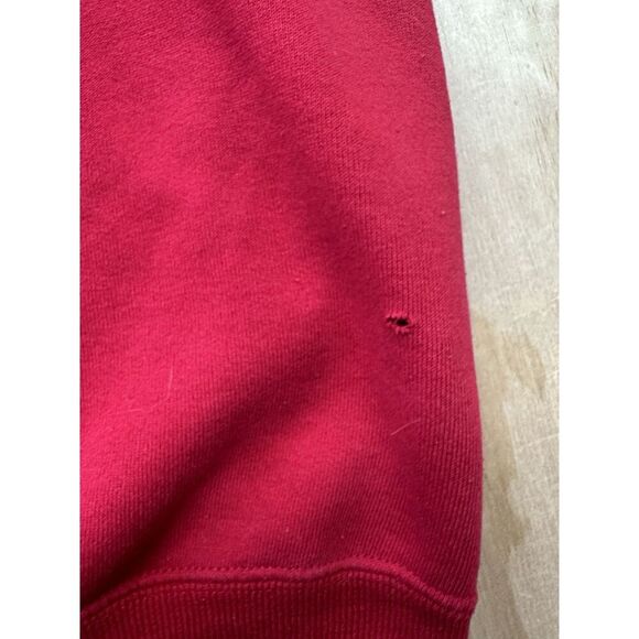 Vintage Hard Rock Cafe San Francisco Save The Planet Sweatshirt 90s Red Size XL - Picture 3 of 9